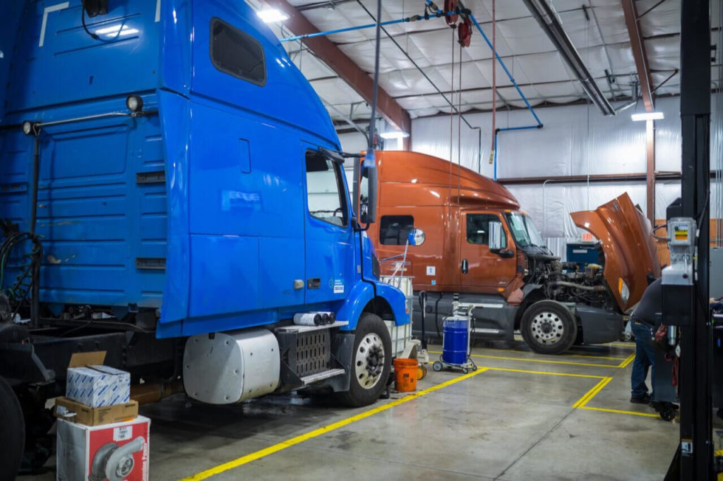 diesel fuel system repair for semis and heavy-duty trucks